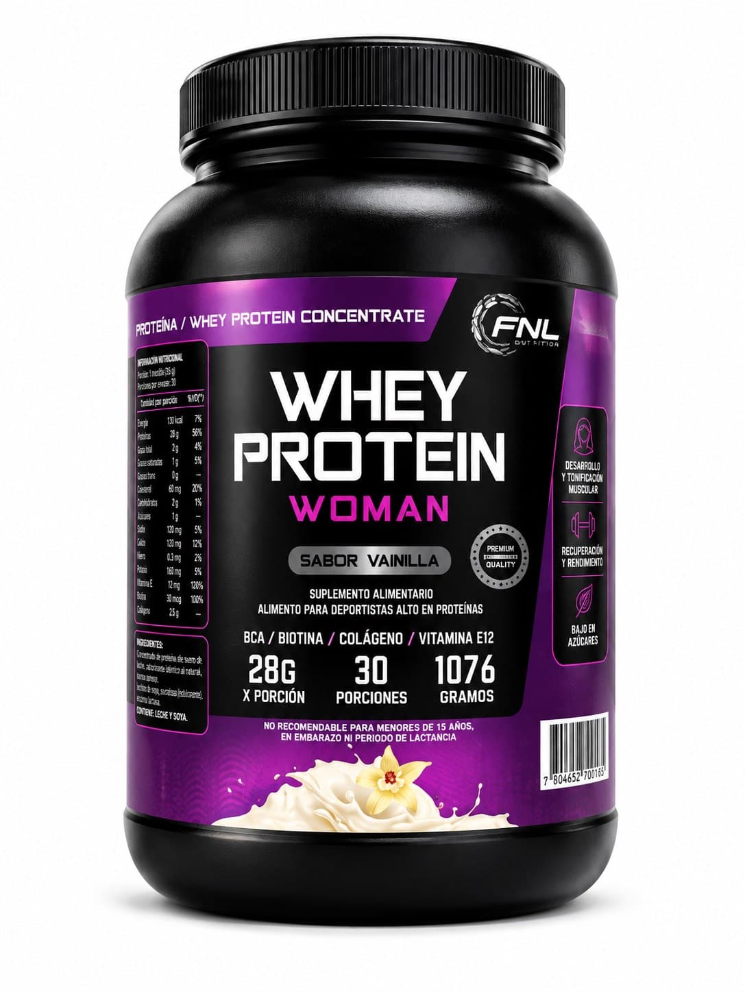 FNL Sport Nutrition Whey Protein Woman